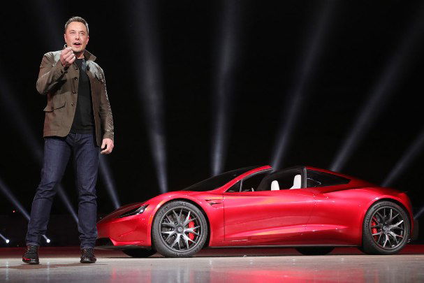The Roadster tesla