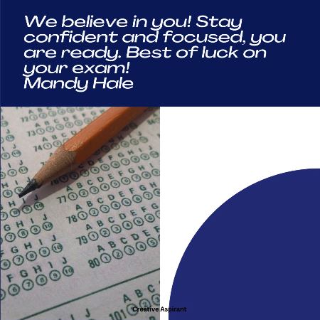 Best Of Luck On Your Exam Quotes