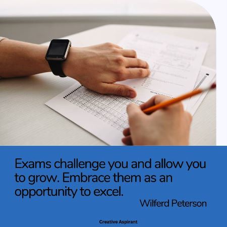 Inspirational Exam Quotes