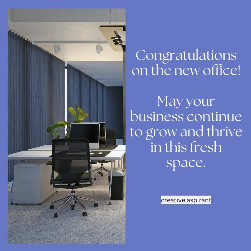New Office Inauguration Wishes