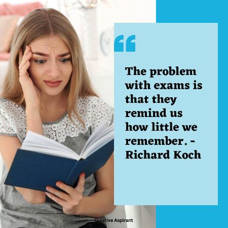 Quotes On Exams Stress