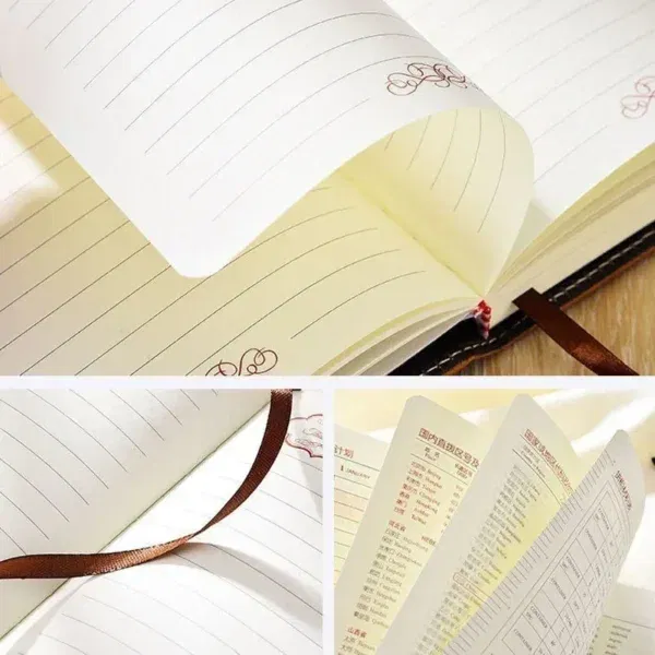 A5 Password Lock Notebook- 200 Pages | Secure Diary, Thickened Hand Ledger, Student Notepad & Binder - Image 6