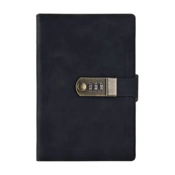A5 Password Lock Notebook- 200 Pages | Secure Diary, Thickened Hand Ledger, Student Notepad & Binder - Image 8