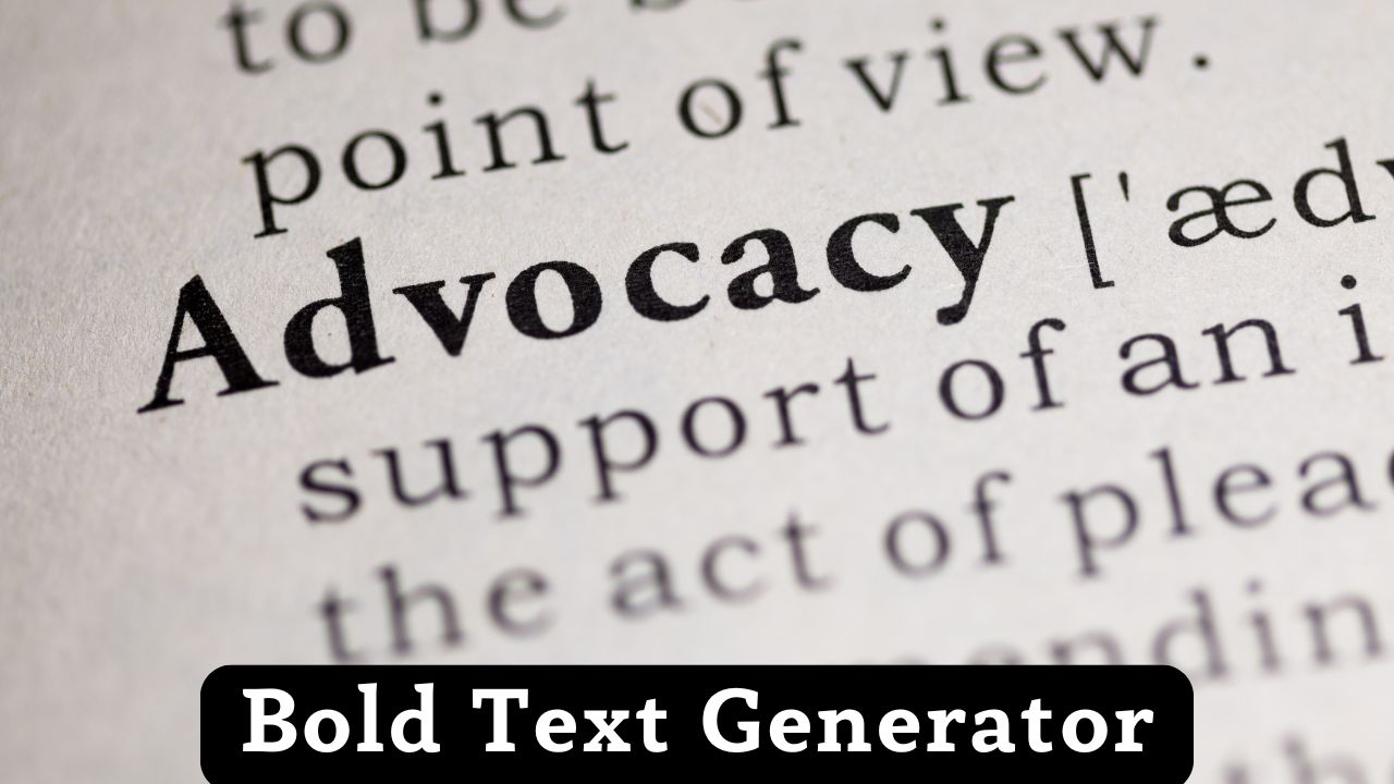 Bold Text Generator