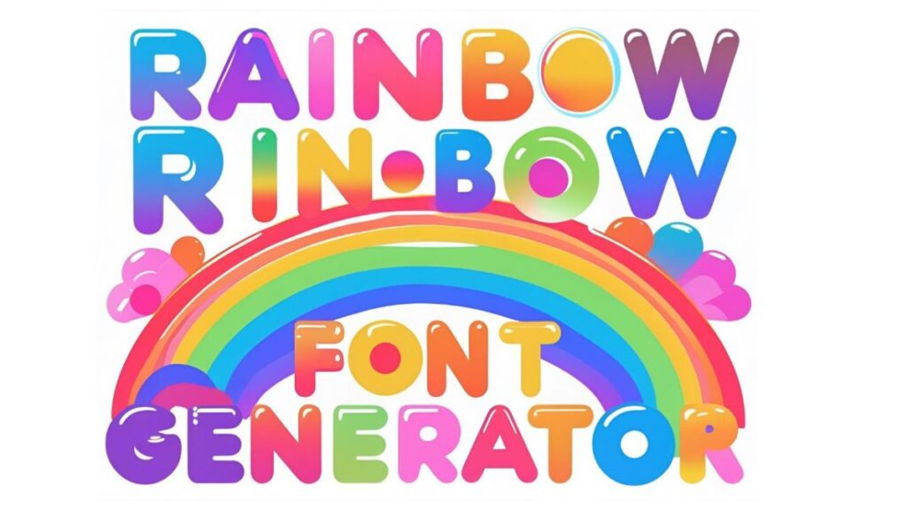Rainbow Font Generator