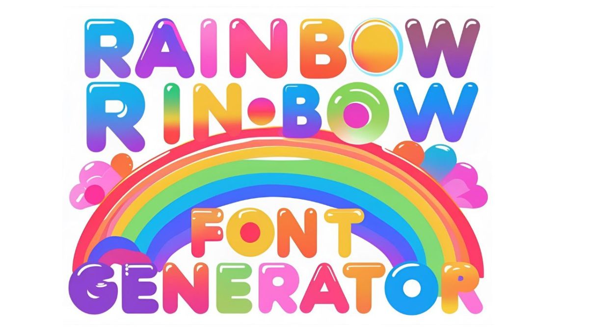 Rainbow Font Generator