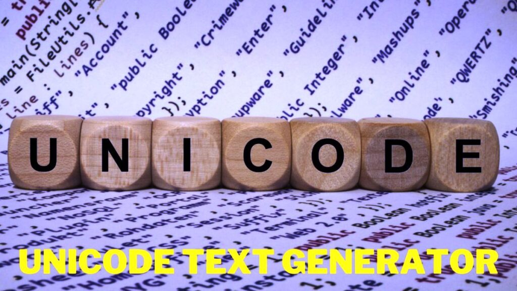 Unicode Text Generator