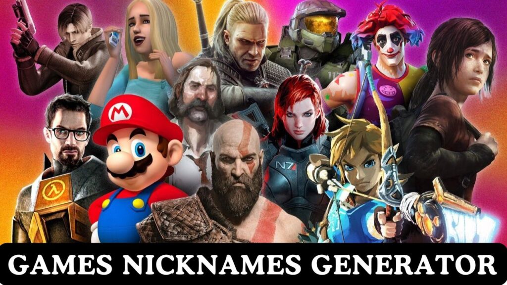 Games Nicknames Generator