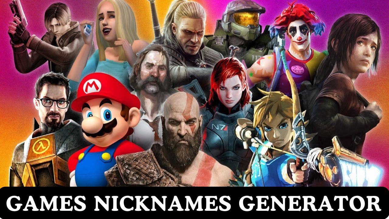Games Nicknames Generator