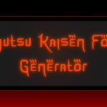 Jujutsu Kaisen Font & Text Generator
