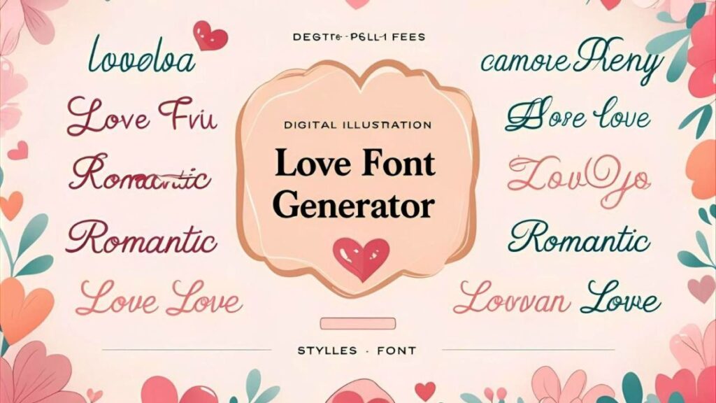 Love Font Generator