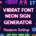 Neon Font Generator